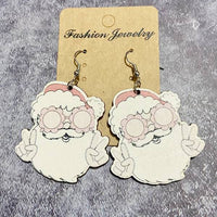 Groovy Santa Earrings