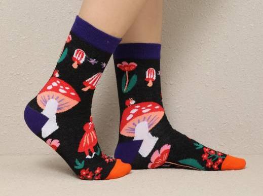 Mushroom Socks