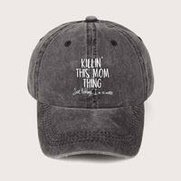 Killin' This Mom Thing Hat - Black