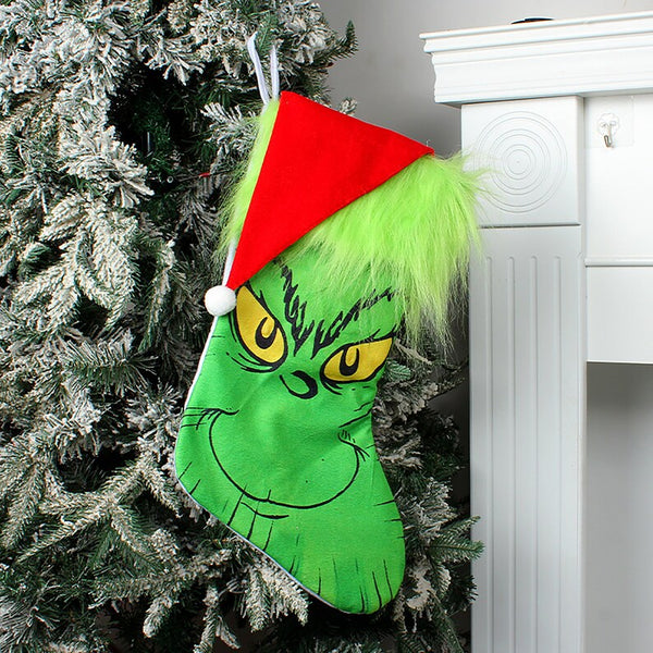 Light Up Grinch Stocking