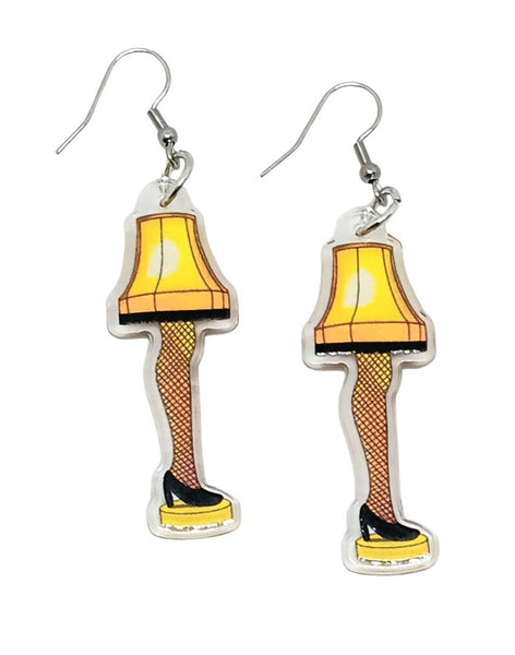 Leg Lamp Earrings