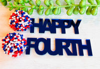 Happy Fourth Earrings