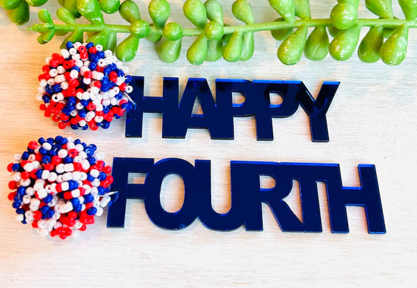 Happy Fourth Earrings