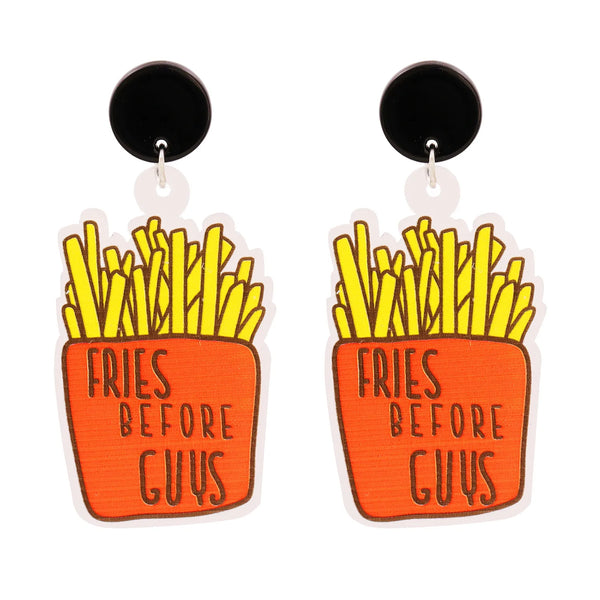 Fries Before Guys Earrings