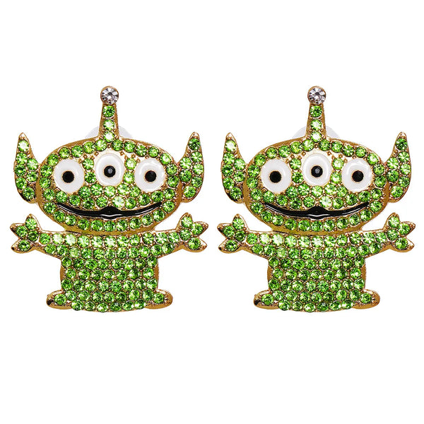 Toy Story Alien Earrings