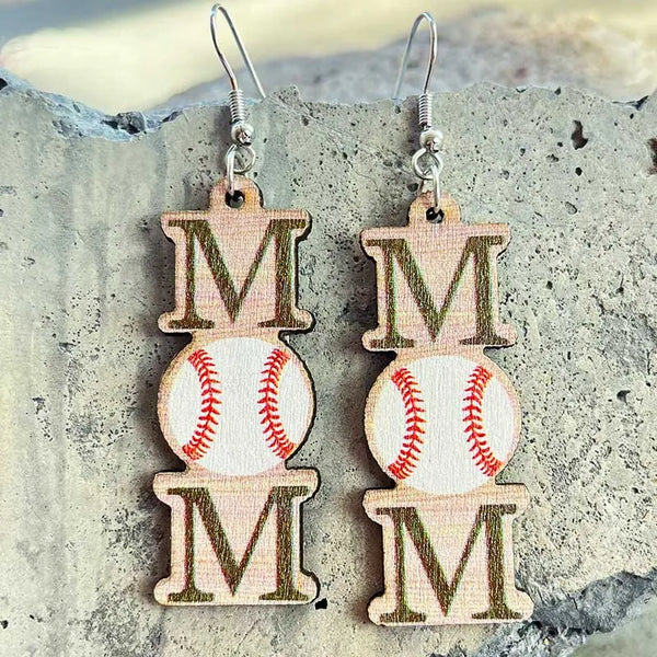 Baseball Mom Earrings