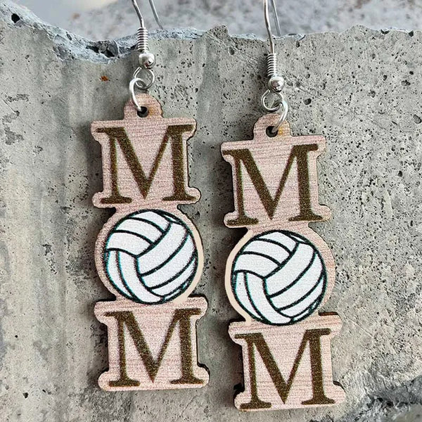 Volleyball Mom Earrings