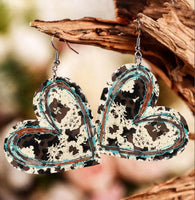 Western Heart Earrings