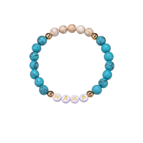 Blue Marble Mama Bracelet