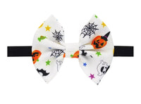 White Halloween Baby Headband