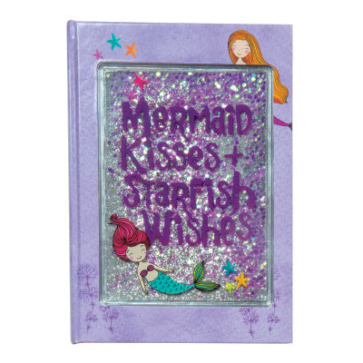 Mermaid Moving Glitter Journal