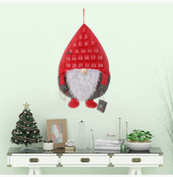 Gnome Christmas Countdown - Red