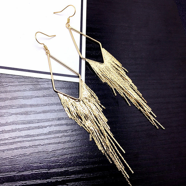 Gold Dangle Earrings