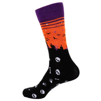 Men's Halloween Grave Novelty Socks