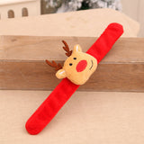 Plush Christmas Slap Bracelet