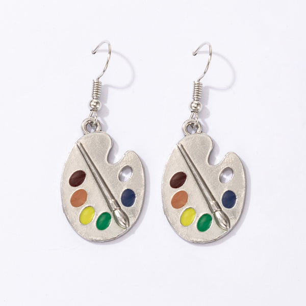 Paint Palette Earrings