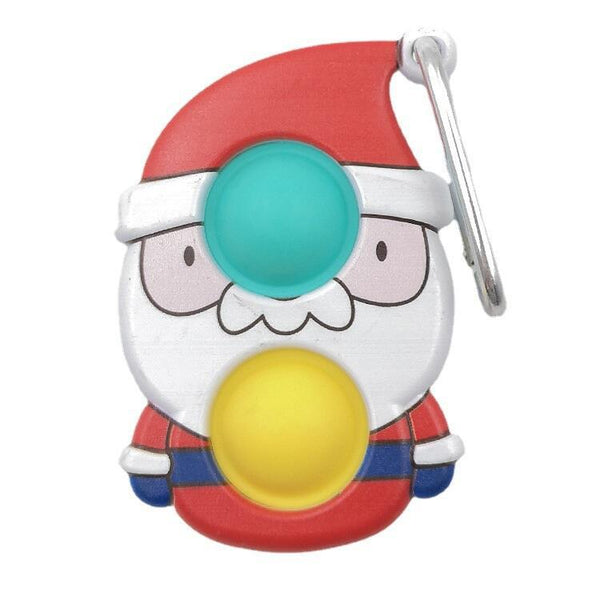 Santa Popper Keychain