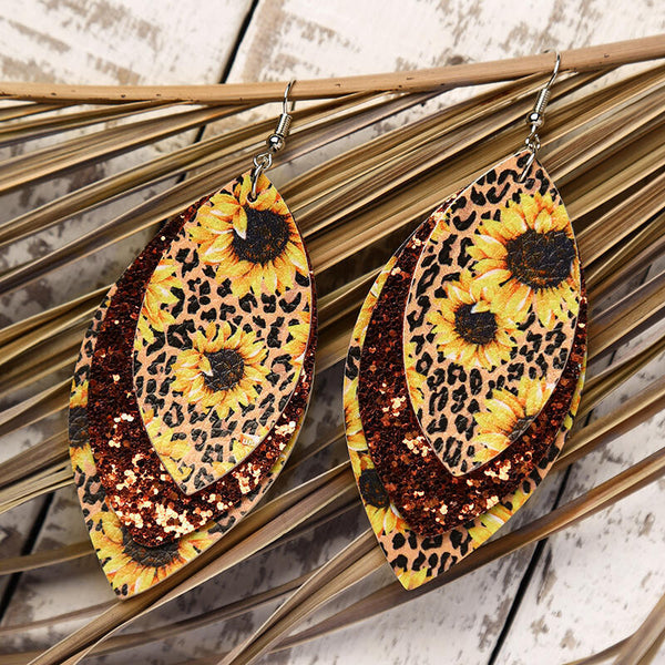 Sunflower Shimmer Earrings