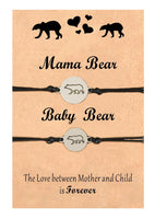 Mama Bear Bracelet Card