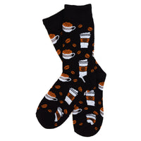 Women's Coffee Cups Novelty Socks