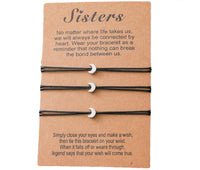 3pc Sisters Bracelet Card