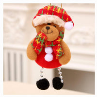 Beaded Legs Bear Ornament