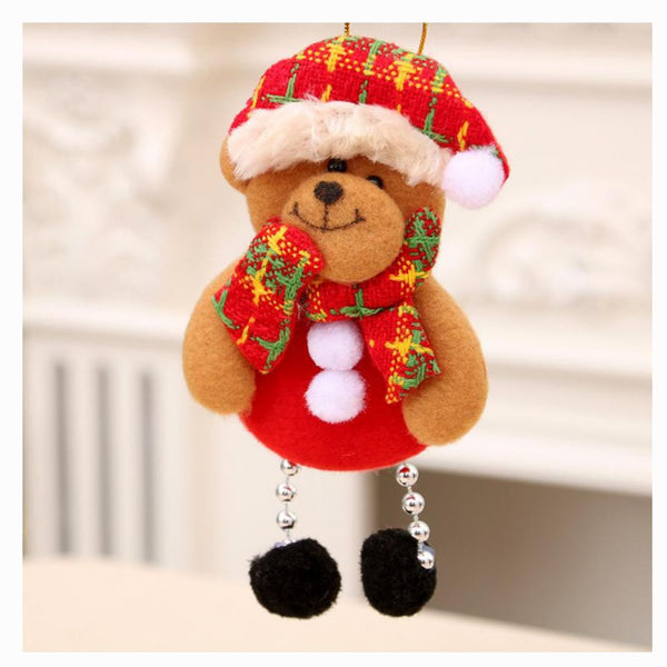 Beaded Legs Bear Ornament