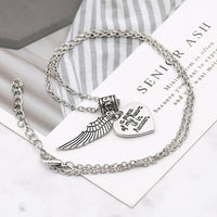A Piece Of My Heart Is In Heaven Necklace
