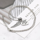 A Piece Of My Heart Is In Heaven Necklace