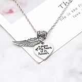 A Piece Of My Heart Is In Heaven Necklace