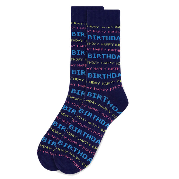 Men's Happy Birthday Novelty Socks