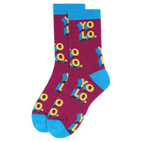 Women's "YOLO" Novelty Socks