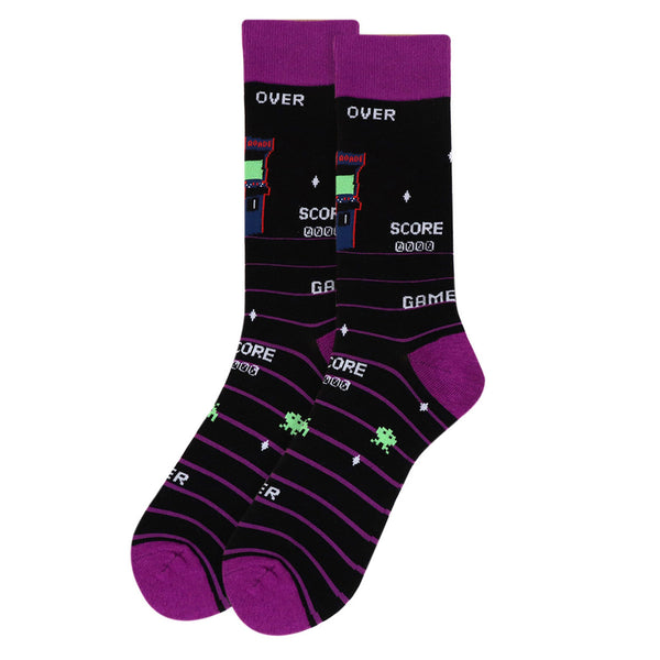 Men's Arcade Game Novelty Socks