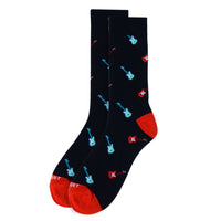 Men's Guitar Novelty Socks