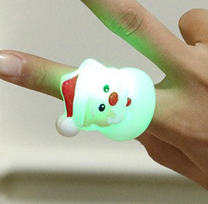 Light Up Christmas Santa Ring