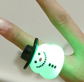 Light Up Snowman Ring