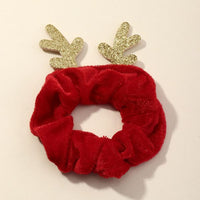 Antler Scrunchie - Red