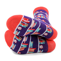 Women's Library Books Novelty Socks