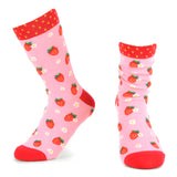 Women's Strawberry Novelty Socks