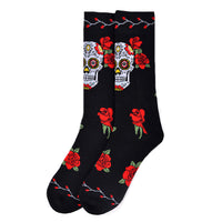 Men's Sugar Skull Novelty Socks