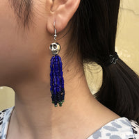 Beaded Ghost Earrings