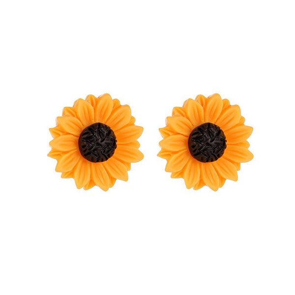 Sunflower Stud Earrings