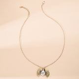 You Are My Sunshine Sunflower Necklace - Gold