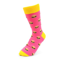 Women's Cheeseburger Novelty Socks
