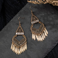 Bronze Boho Earrings