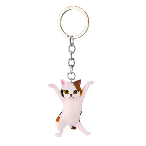 Calico Cat Keychain