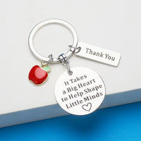 Teacher Thank You Keychain