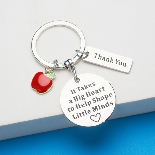 Teacher Thank You Keychain