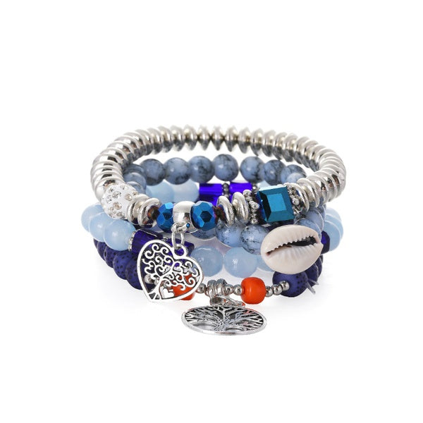 Blue Tree Of Life Bracelet