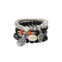 Black Tree Of Life Bracelet